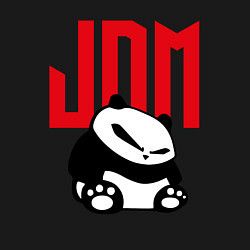 Свитшот хлопковый мужской JDM Panda Japan Симпатяга, цвет: черный — фото 2