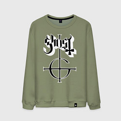 Мужской свитшот Ghost logo
