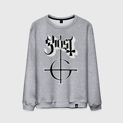 Мужской свитшот Ghost logo