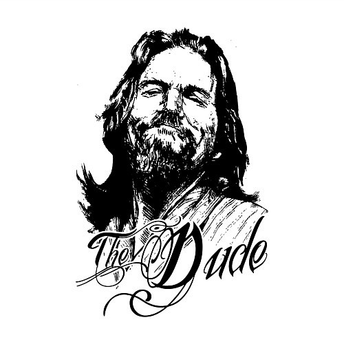 Мужской свитшот The Big Dude / Белый – фото 3