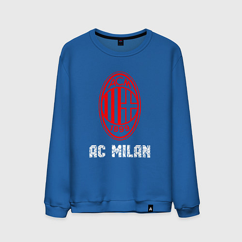 Мужской свитшот МИЛАН AC Milan / Синий – фото 1