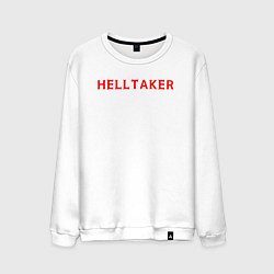 Мужской свитшот Helltaker logo