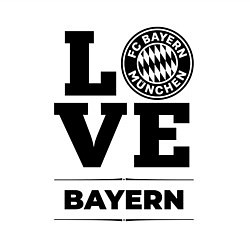Свитшот хлопковый мужской Bayern Love Классика, цвет: белый — фото 2
