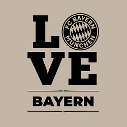 Свитшот хлопковый мужской Bayern Love Классика, цвет: миндальный — фото 2