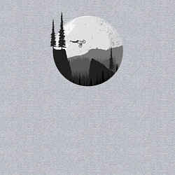 Свитшот хлопковый мужской Давай через овраг, цвет: меланж — фото 2