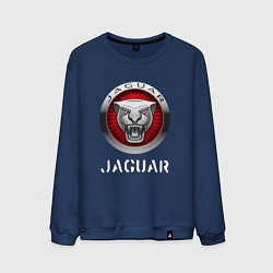 Свитшот хлопковый мужской JAGUAR Jaguar, цвет: тёмно-синий