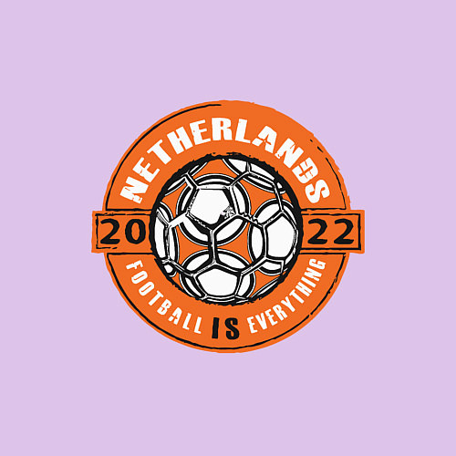 Мужской свитшот Netherlands 2022 / Лаванда – фото 3