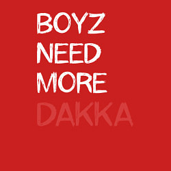 Свитшот хлопковый мужской Бойзам надо больше ДАККИ, цвет: красный — фото 2