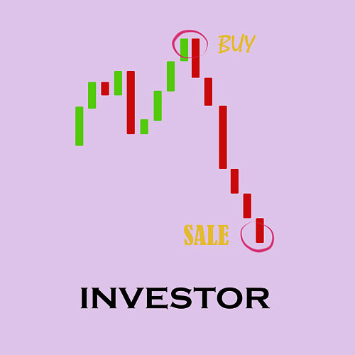 Мужской свитшот Investor / Лаванда – фото 3