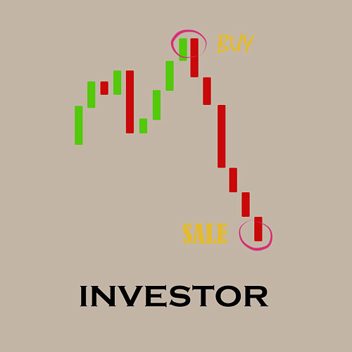 Мужской свитшот Investor / Миндальный – фото 3