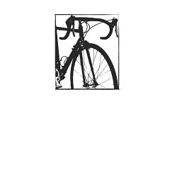 Свитшот хлопковый мужской Ride bikes, цвет: белый — фото 2