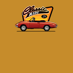 Свитшот хлопковый мужской Classic ride, цвет: горчичный — фото 2