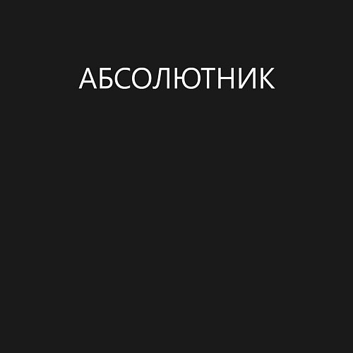 Мужской свитшот Абсолютник / Черный – фото 3