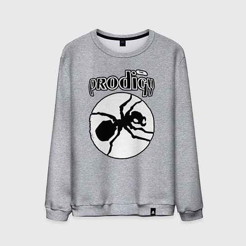 Мужской свитшот The prodigy ant / Меланж – фото 1