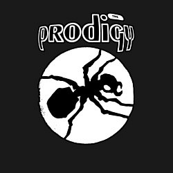 Свитшот хлопковый мужской The prodigy ant, цвет: черный — фото 2