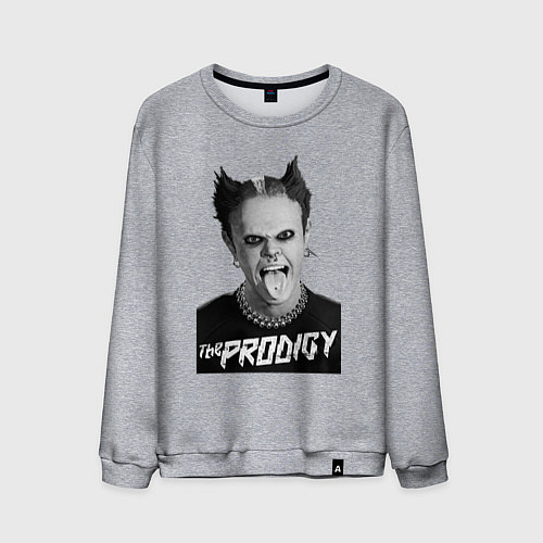 Мужской свитшот The Prodigy - firestarter / Меланж – фото 1