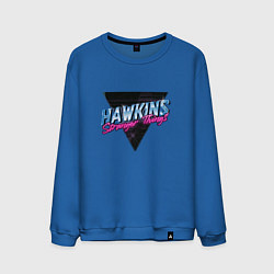 Мужской свитшот Hakwins Stranger Things Retrowave Neon