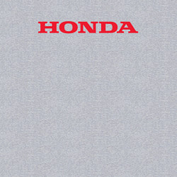 Свитшот хлопковый мужской HONDA ХОНДА LOGO спина, цвет: меланж — фото 2