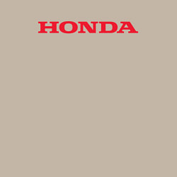 Свитшот хлопковый мужской HONDA ХОНДА LOGO спина, цвет: миндальный — фото 2