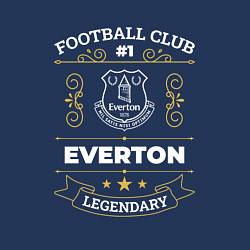 Свитшот хлопковый мужской Everton FC 1, цвет: тёмно-синий — фото 2
