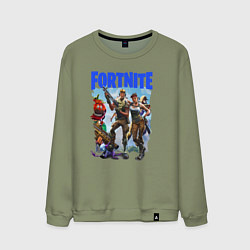 Мужской свитшот FORTNITE ПЕРСОНАЖИ ИГРЫ
