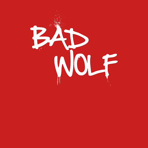 Мужской свитшот Bad Wolf злой волк / Красный – фото 3