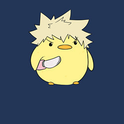 Свитшот хлопковый мужской Опасный Бакуго My Hero Academia, цвет: тёмно-синий — фото 2