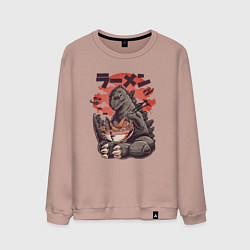 Мужской свитшот Godzilla and Udon