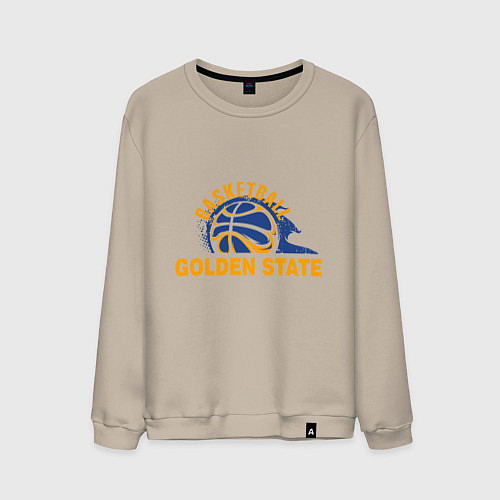 Мужской свитшот Golden State Basketball / Миндальный – фото 1