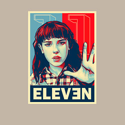 Свитшот хлопковый мужской Stranger Things Eleven, цвет: миндальный — фото 2