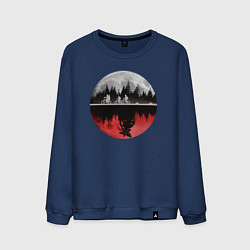 Мужской свитшот Stranger Things Moon
