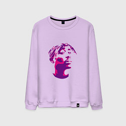 Мужской свитшот 2pac in pink