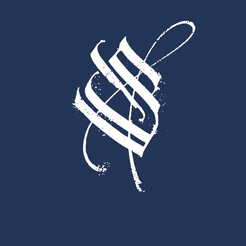 Мужской свитшот Stigmata эмблема / Тёмно-синий – фото 3