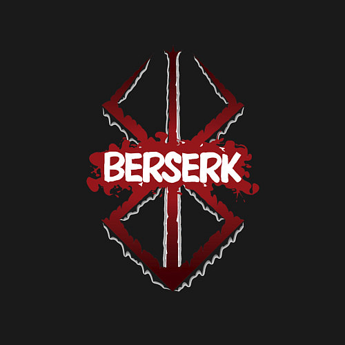 Мужской свитшот Berserk Клеймо жертвы / Черный – фото 3