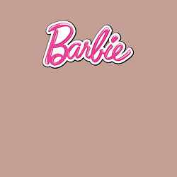 Свитшот хлопковый мужской Barbie logo, цвет: пыльно-розовый — фото 2