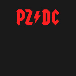 Свитшот хлопковый мужской PZDC ACDC, цвет: черный — фото 2