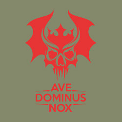 Свитшот хлопковый мужской Ave Dominus Nox клич повелителей ночи, цвет: авокадо — фото 2