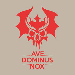 Свитшот хлопковый мужской Ave Dominus Nox клич повелителей ночи, цвет: миндальный — фото 2