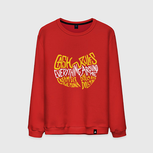 Мужской свитшот CREAM Wu-Tang / Красный – фото 1