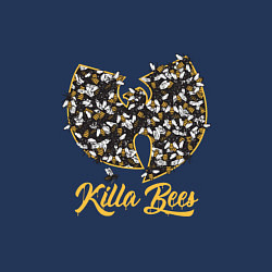 Свитшот хлопковый мужской Killa Bees, цвет: тёмно-синий — фото 2