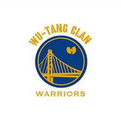 Свитшот хлопковый мужской Wu - Warriors, цвет: белый — фото 2