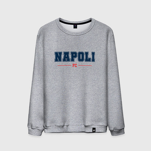 Мужской свитшот Napoli FC Classic / Меланж – фото 1