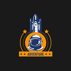 Свитшот хлопковый мужской Space - Adventure, цвет: черный — фото 2