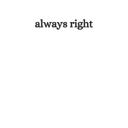 Свитшот хлопковый мужской Always right, цвет: белый — фото 2