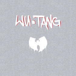 Свитшот хлопковый мужской Ву-Тэнг Клэн, цвет: меланж — фото 2