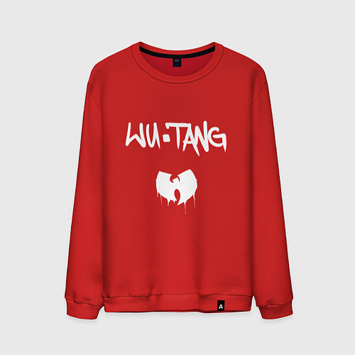 Мужской свитшот Ву-Тэнг Клэн / Красный – фото 1