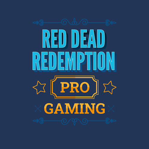 Мужской свитшот Игра Red Dead Redemption PRO Gaming / Тёмно-синий – фото 3