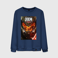Мужской свитшот Doom eternal - poster