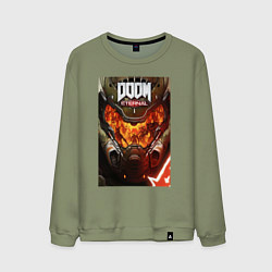 Мужской свитшот Doom eternal - poster