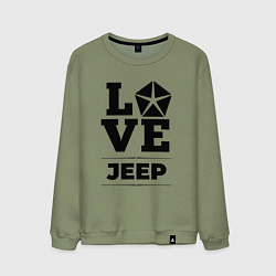 Мужской свитшот Jeep Love Classic